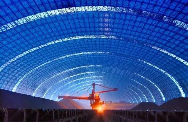 迪庆亿优钢构工程师为您解析原料场封闭技术的特点和类型